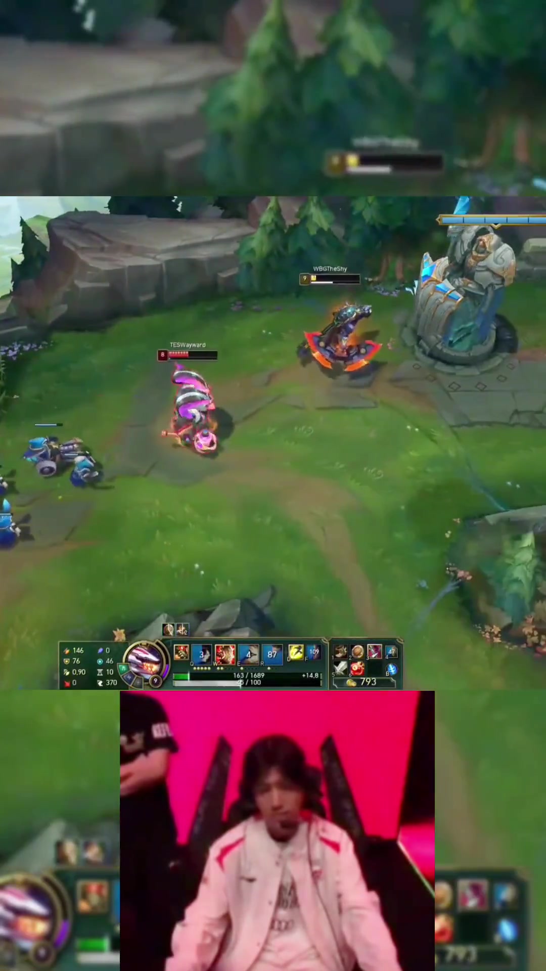 包含TES完胜WBG，Oner高光表现的词条